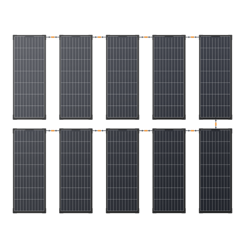 Carregar imagem no visualizador da galeria, Paineis Solares EcoFlow RVMax 130W (2 Unidades)