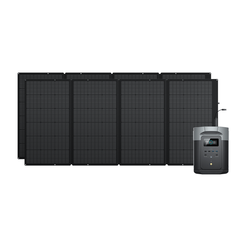 Carregar imagem no visualizador da galeria, Gerador Solar EcoFlow DELTA 2 Max (PV400W)