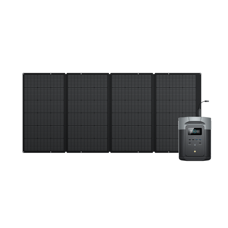 Carregar imagem no visualizador da galeria, Gerador Solar EcoFlow DELTA 2 Max (PV400W)