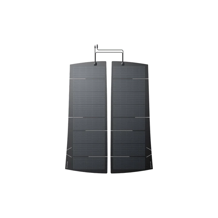 Carregar imagem no visualizador da galeria, Painel Solar EcoFlow HeatGuard 256W para Tesla Model 3