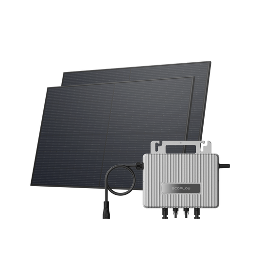 Sistema Solar EcoFlow Kit Básico 900W