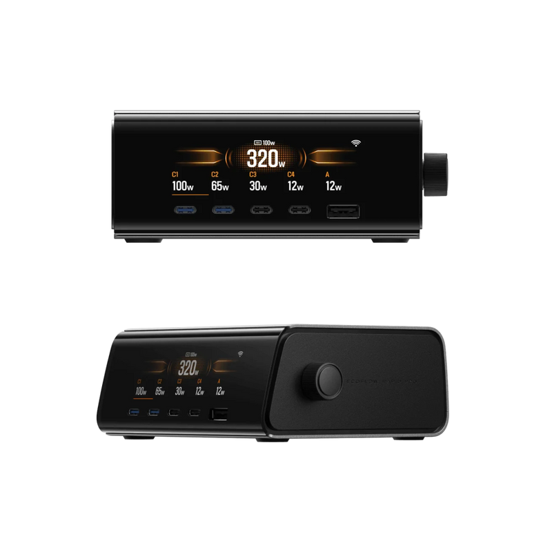 Carregar imagem no visualizador da galeria, Carregador EcoFlow Rapid Pro 5 Portas 320W GaN