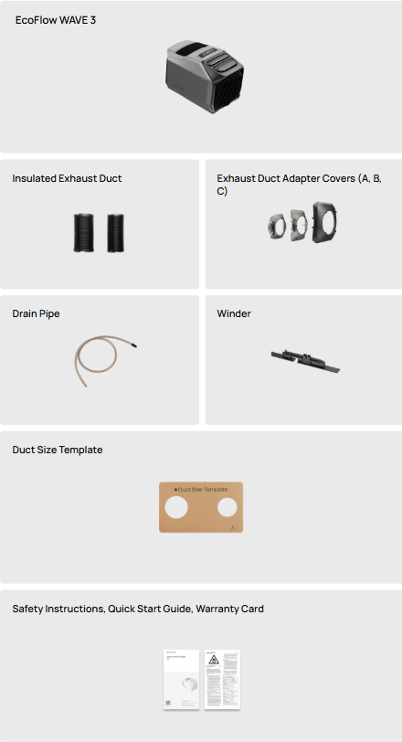 Conteúdo da embalagem