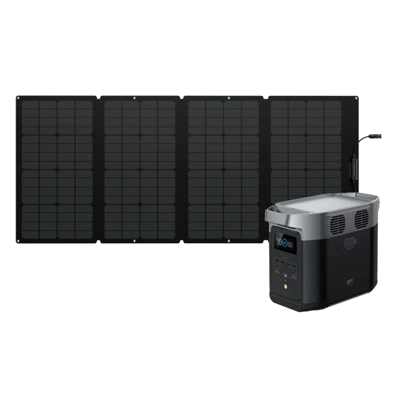 Carregar imagem no visualizador da galeria, Gerador Solar EcoFlow DELTA 2 (PV160W)
