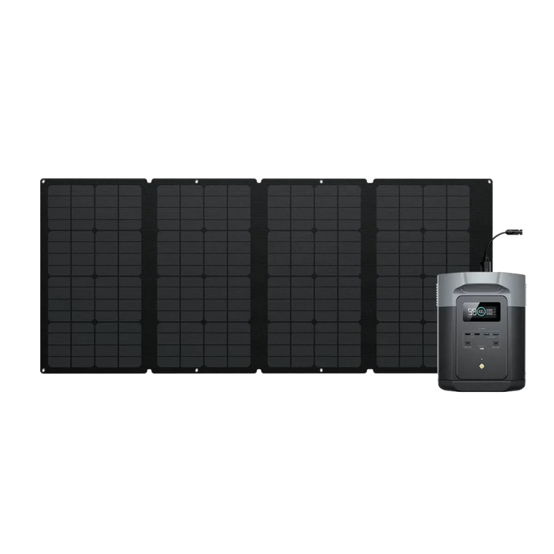 Carregar imagem no visualizador da galeria, Gerador Solar EcoFlow DELTA 2 Max (PV160W)
