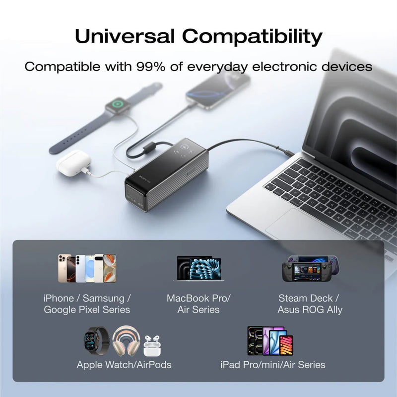 Carregar imagem no visualizador da galeria, PowerBank EcoFlow Rapid 25000mAh 170W c/Cabo
