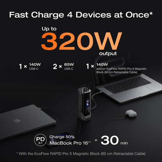 PowerBank EcoFlow Rapid Pro X 27650mAh 300W