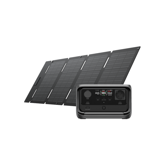 Gerador Solar EcoFlow RIVER 3 Plus (PV60W)