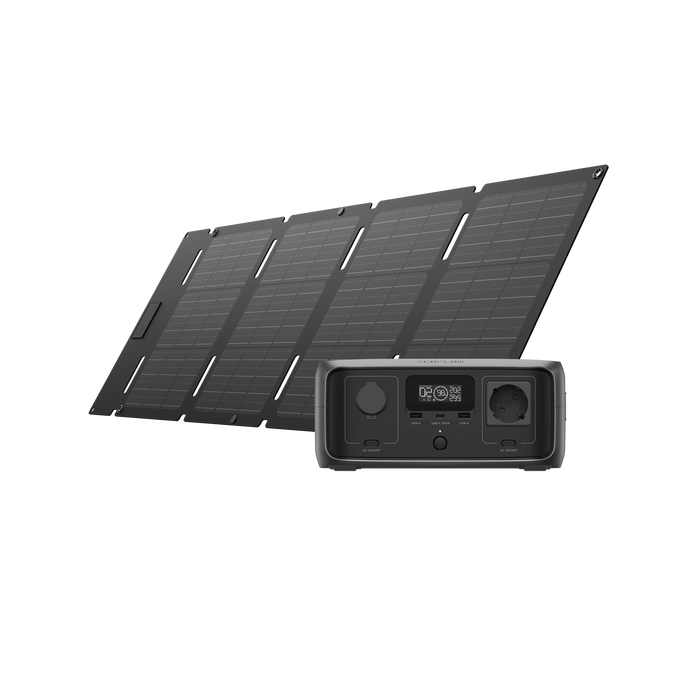 Gerador Solar EcoFlow RIVER 3 UPS (PV45W)