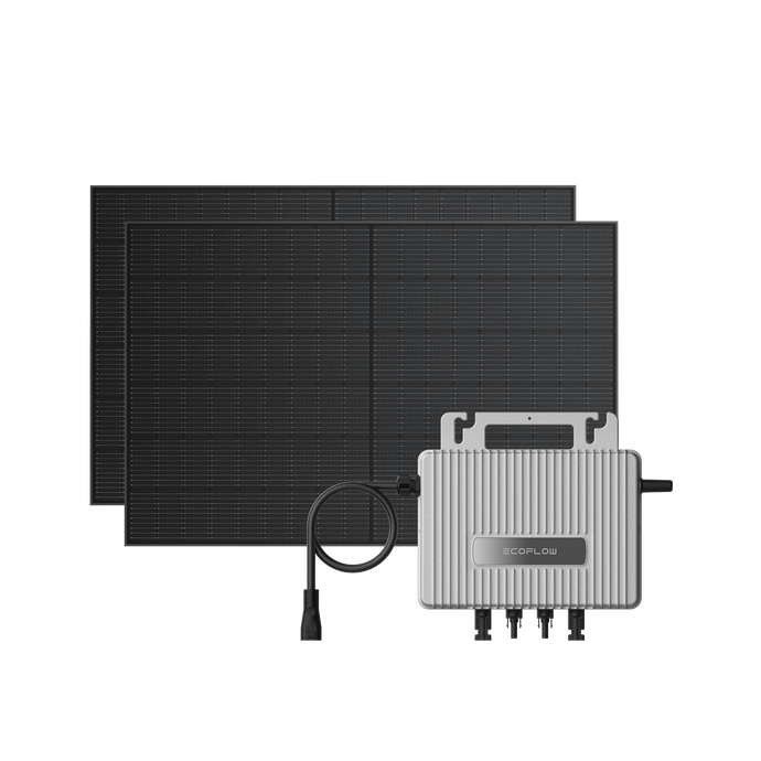 Sistema Solar EcoFlow Kit Básico 800W