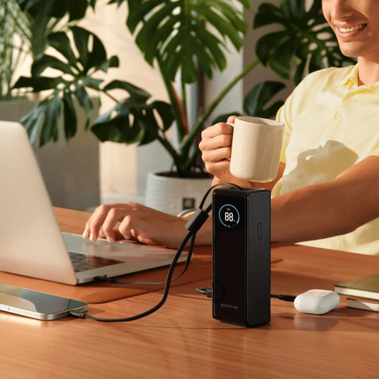 PowerBank EcoFlow Rapid c/Cabos 25000mAh 170W