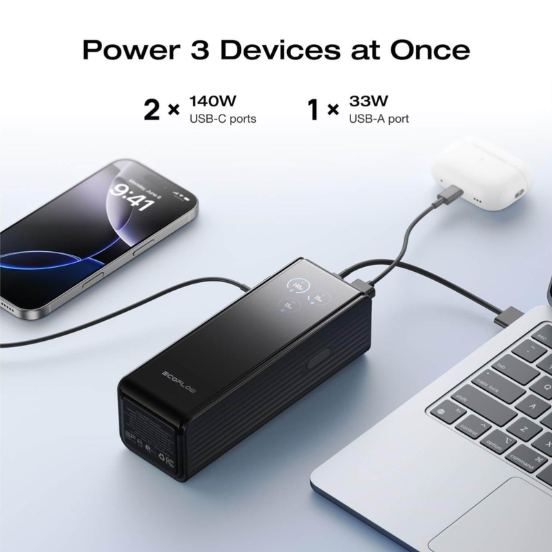 Carregar imagem no visualizador da galeria, PowerBank EcoFlow Rapid 25000mAh 170W

