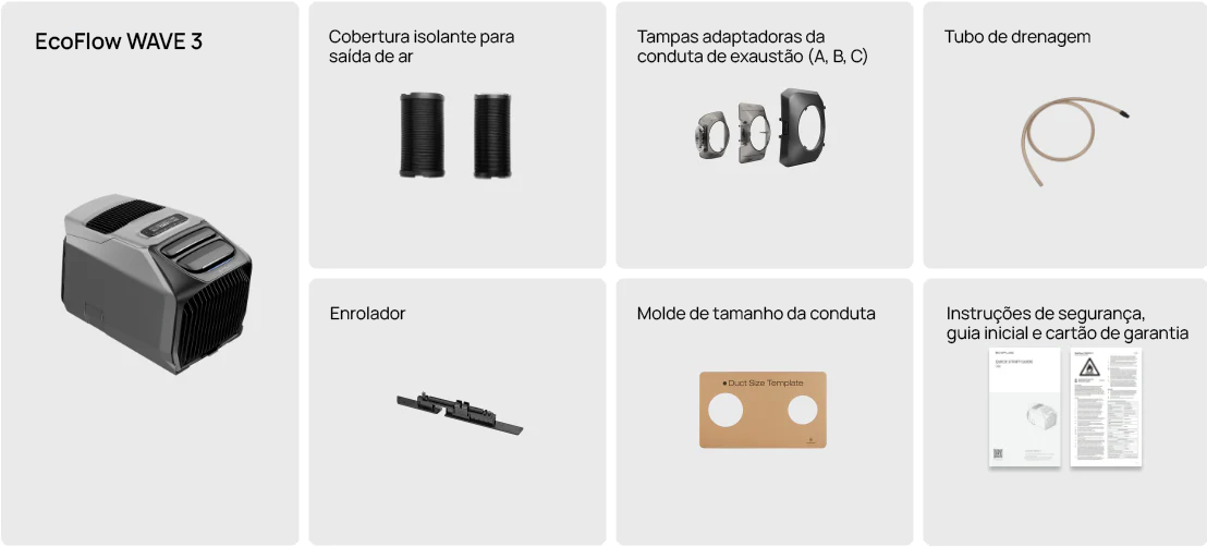 Conteúdo da embalagem